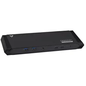 V7 usb-c 3-display docking station 65wpd 2k 4k 3-display hdmi dvi (dockusbc) pas cher