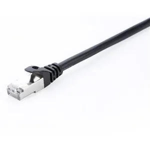 Comparateur de prix : v7 câble réseau blindé cat6 stp 05m noir noir