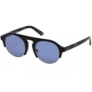 Lunettes de soleil - WEB EYEWEAR - WE0224-05V - Résine - Femme - Bleu pas cher