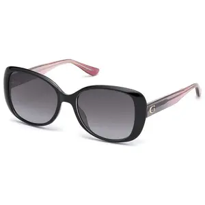 Lunettes de soleil GUESS GU 7554 01B 54/17 Femme pas cher