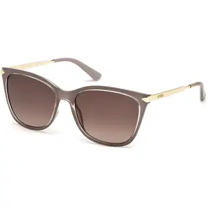 Comparateur de prix : Lunettes de soleil pour femme GUESS Beige GU 7483 57F 56/17