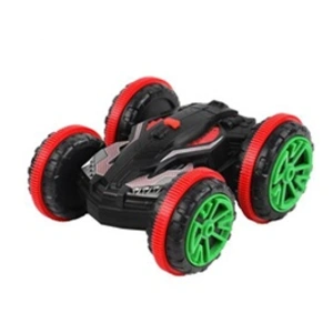 Comparateur de prix : 2.4GHz 4CH RC Stunt Car 360 ° voiture télécommandée Off-Road Race Doub...