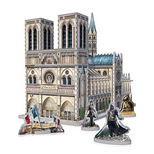 Wrebbit Puzzle 3d Assasin´s Creed Notre Dame pas cher