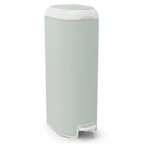 Diaper Genie Poubelle à couches Platinium Sauge pas cher