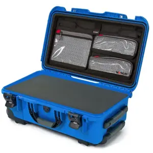 Nanuk Valise 935 avec couvercle organisateur/mousse - Bleu pas cher