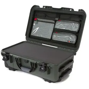 Comparateur de prix : Nanuk Valise 935 avec couvercle organisateur/mousse - Olive