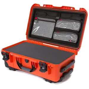 Comparateur de prix : Nanuk Valise 935 avec couvercle organisateur/mousse - Orange