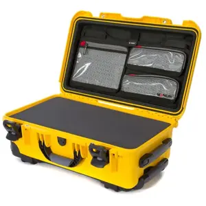 Nanuk Valise 935 avec couvercle organisateur/mousse - JauneVendu paramazon