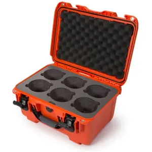Nanuk Valise 918 avec insert en mousse pour 6 objectifs - OrangeVendu paramazon