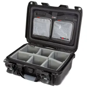 Nanuk Valise 915 avec couvercle organisateur - avec séparateur - Noir ...Vendu paramazon
