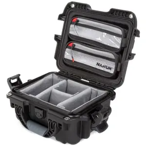 Nanuk Mallette 905 avec couvercle org. - avec séparateur - Noir - Étui... pas cher