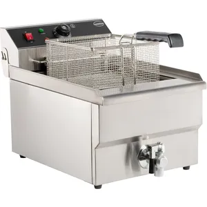 Comparateur de prix : CombiSteel Friteuse Electrique 10 litres avec Robinet de Vidange 5 kW