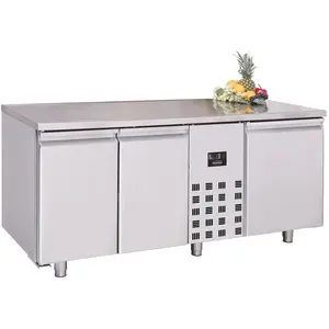CombiSteel Table Réfrigérée Positive 3 portes mono block 700 pas cher