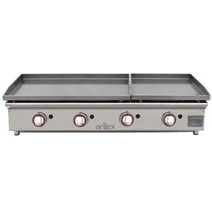 Arilex Plancha à Gaz DUO en Acier Laminé 800x400 et 400x400 mm pas cher