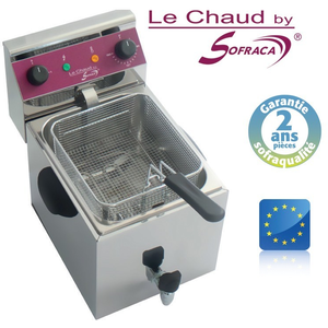 Comparateur de prix : SOFRACA Friteuse électrique à poser 8 Litres