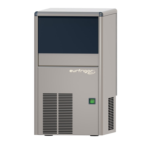 Furnotel Machine à Glaçons Creux 25 kg avec Réserve 8 kg - Condenseur à Eau - -... pas cher