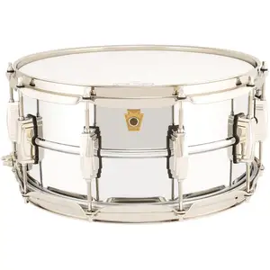 Comparateur de prix : Ludwig LB402BN Super Chrome over Brass caisse claire 14 x 6,5 pouces