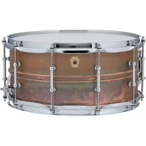 Ludwig LC663T Raw Copper Phonic caisse claire 14 x 6,5 pouces en cuivr...Vendu parbax-music
