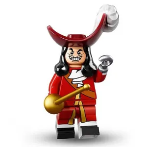 Lego Minifigures Disney 71012 - N°16- Captain Hook (1 sachet ENTRE-OUV... pas cher