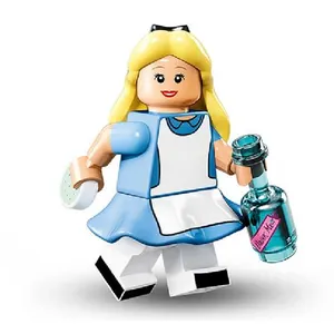 Non communiqué Lego Minifigures Disney 71012 - N°7- Alice (1 sachet ENTRE-OUVERT)