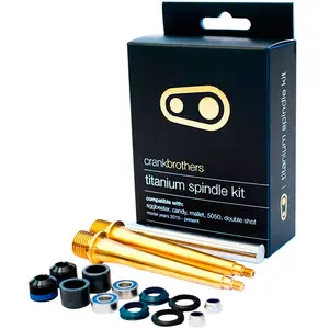 Comparateur de prix : Crankbrothers Axe De Pédale Titanium Spindle One Size