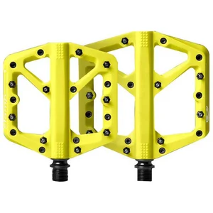Paire de pedales plates crankbrothers stamp 1 jaune