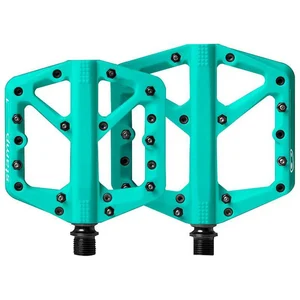 Comparateur de prix : Pédales à plateforme Crankbrothers Stamp 1 Large bleu turquoise