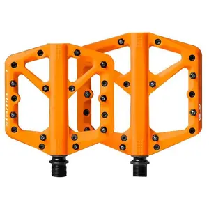 Pédales Flat Crankbrothers Stamp 1 Large Orange pour Freeride, Enduro, Trail pas cher