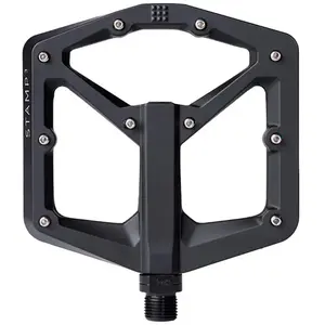Comparateur de prix : Pédales Crankbrothers Stamp 3 Large Noir Offroad avec 10 Pins Réglables