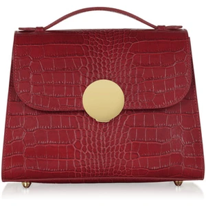 Sac à main Leparmentier Bombo Croco Embossed pas cher