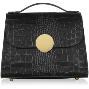 Sac à main Leparmentier Bombo Croco Embossed pas cher