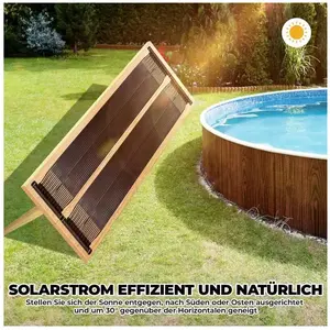 Chauffage Solaire pour Piscine 75 x 500 cm,Capteur Solaire ,Réchauffeu...Vendu parcdiscount
