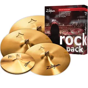Comparateur de prix : Zildjian A0801R A Rock Pack 14/17/19/20 Set de cymbales