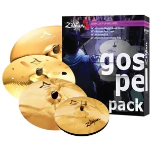 Comparateur de prix : Zildjian AC0801G A Custom Gospel 14/17/18/21 Set de cymbales
