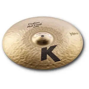 Comparateur de prix : Zildjian K Custom Series - 14" Fast Crash Cymbal - Brilliant finish