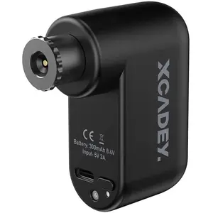Comparateur de prix : Mini pompe XCadey Capsule 1 noir mat