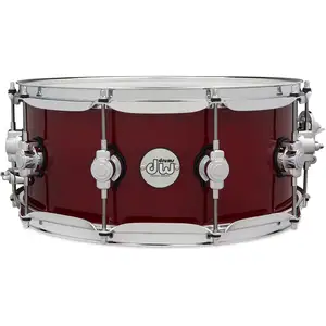 DW Drums DDLG0614SSCS Design Series Maple Cherry Stain caisse claire 1...Vendu parbax-music