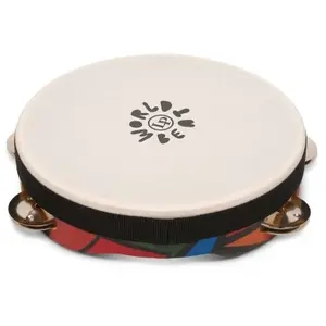 Tambourins World Beat Single Row Avec Peau LP7022 8 Pouces pas cher