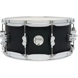 PDP Drums Concept Maple Satin Black caisse claire 14 x 6,5 poucesVendu parbax-music