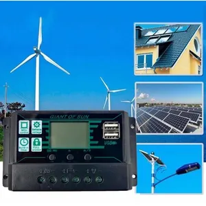QINGQUE Panneau Solaire Kit complet-Contrôleur 20A-Flexible solar cell-Double USB-Haute efficacitéVendu parcdiscount