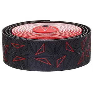 Comparateur de prix : Ruban de cintre Supacaz Super Sticky Kush Star Fade noir/rouge + bouch