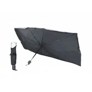 Pare-Soleil - VENTEO - Universel 140 x 80 cm - Protection UV - Feuille d'aluminium - NoirVendu parcdiscount