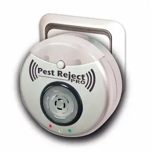 Pest Reject Pro Repulse power - VENTEO - Répulsif nuisibles - Ultrasons et électromagnétisme - Couleur gris - Couverture de votre maison de 200m² pas cher