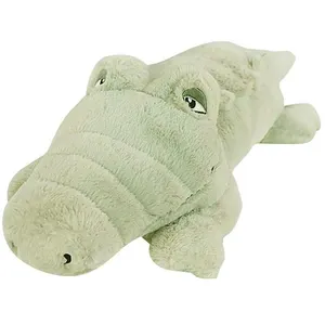 Animal en peluche crocodile 60cm pour enfants - Vert pas cher