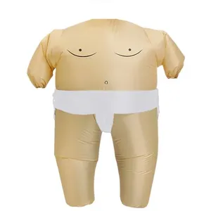 Gonflable Lutte Sumo Cosplay Gros Costume Carnaval Party Fantaisie Rob...