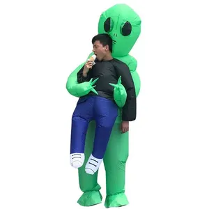 Costumes combinaison de fête carnaval gonflable vêtements drôles Alien...