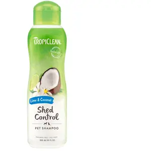 Comparateur de prix : Après-shampooing TropiClean Shed Control citron vert et beurre de caca...