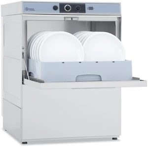 Comparateur de prix : Lave verres professionnel 3,5 kW 450 x 450 mm STEEL350DG