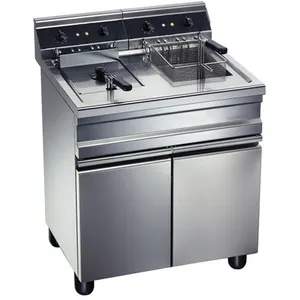Non communiqué Friteuse gaz sur coffre 2 bacs 20 litres chacun 27,8 kW FurnotelVendu paramazon