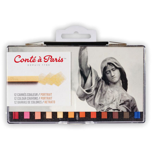 Winsor & Newton Carré Couleur Portrait Boîte de 12Vendu parscrapmalin